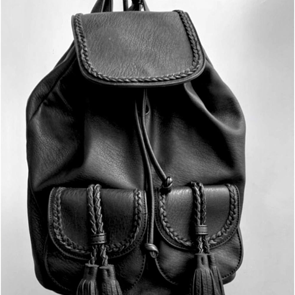 ANTIK KRAFT Anthropologie Vegan
Leather Backpack